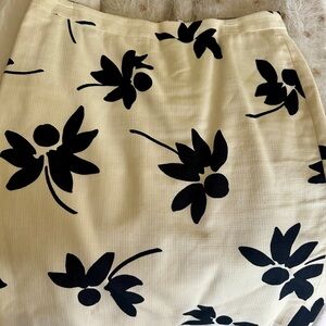 J. Crew Cream Pencil Skirt Resort Wear
